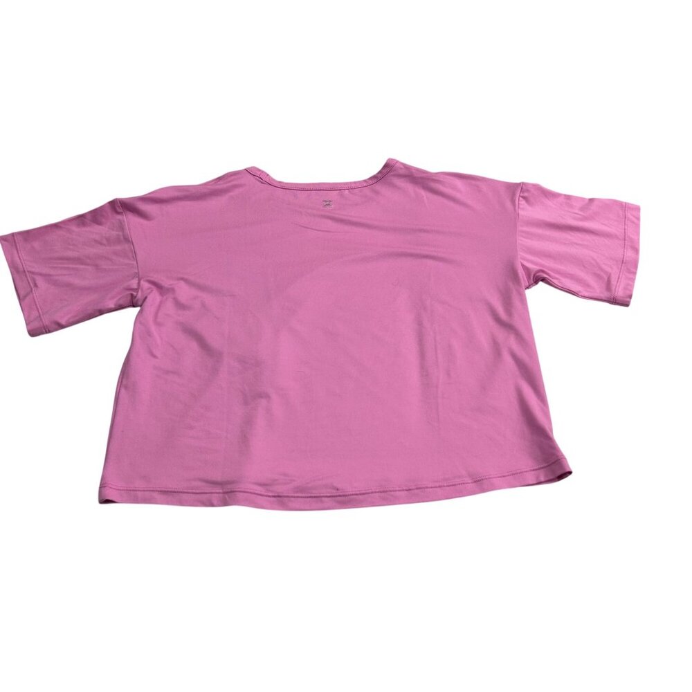 Girls Pink Xersion Short Sleeve Tee With Volleyball Heart Graphic L 14 Polyester - Picture 2 of 8